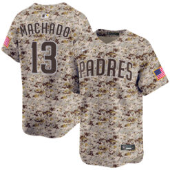 Manny Machado San Diego Padres Camo Alternate Limited Jersey - All Stitched
