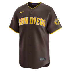 Alternative view of Jake Cronenworth San Diego Padres Brown Road Limited Jersey - All Stitched