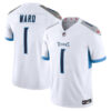 Cam Ward Tennessee Titans White Road Vapor F.U.S.E Limited Jersey - All Stitched