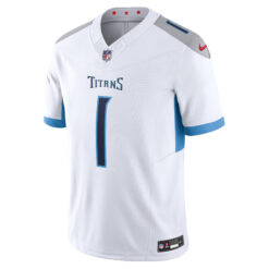 Alternative view of Cam Ward Tennessee Titans White Road Vapor F.U.S.E Limited Jersey - All Stitched