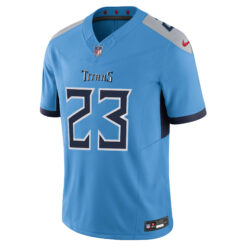 Alternative view of Kevin Winston Jr Tennessee Titans Light Blue Home Vapor F.U.S.E Limited Jersey - All Stitched
