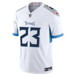 Alternative view of Kevin Winston Jr Tennessee Titans White Road Vapor F.U.S.E Limited Jersey - All Stitched