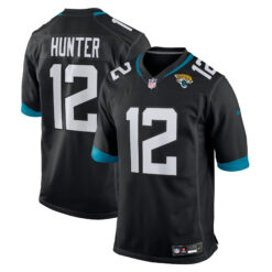 Travis Hunter Jacksonville Jaguars Black Alternate Game Jersey - All Stitched