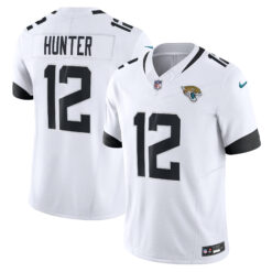 Travis Hunter Jacksonville Jaguars White Road Vapor F.U.S.E Limited Jersey - All Stitched