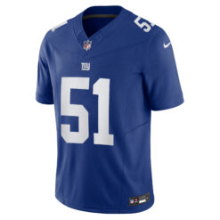 Alternative view of Abdul Carter New York Giants Royal Blue Home Vapor F.U.S.E Limited Jersey - All Stitched
