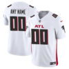 Custom Atlanta Falcons White Away Vapor F.U.S.E Limited Jersey - All Stitched