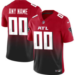 Custom Atlanta Falcons Red Alternate Vapor F.U.S.E Limited Jersey - All Stitched
