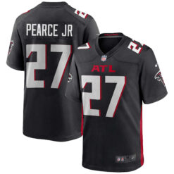 James Pearce Jr Atlanta Falcons Black Home Game Jersey - All Stitched