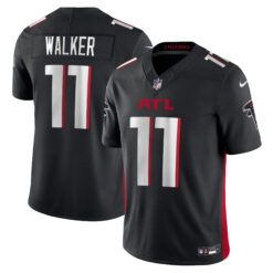 Jalon Walker Atlanta Falcons Black Home Vapor F.U.S.E Limited Jersey - All Stitched