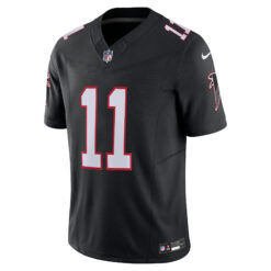 Alternative view of Jalon Walker Atlanta Falcons Black Alternate Vapor F.U.S.E Limited Jersey - All Stitched