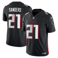 Deion Sanders Atlanta Falcons Black Home Vapor F.U.S.E Limited Jersey - All Stitched