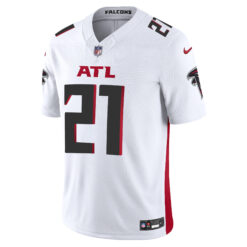 Alternative view of Deion Sanders Atlanta Falcons White Road Vapor F.U.S.E Limited Jersey - All Stitched