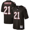 Deion Sanders Atlanta Falcons Black Legacy Jersey - All Stitched