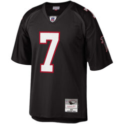 Alternative view of Michael Vick Atlanta Falcons Black Legacy Jersey - All Stitched