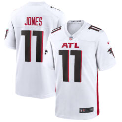 Julio Jones Atlanta Falcons White Road Game Jersey - All Stitched