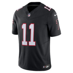 Alternative view of Julio Jones Atlanta Falcons Black Alternate Vapor F.U.S.E Limited Jersey - All Stitched