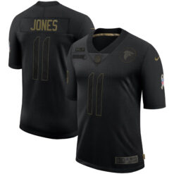 Julio Jones Atlanta Falcons Black Salute To Service Jersey - All Stitched