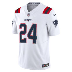 Alternative view of Ty Law New England Patriots White Road Vapor F.U.S.E Limited Jersey - All Stitched