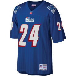 Alternative view of Ty Law New England Patriots Royal Blue Legacy Jersey - All Stitched