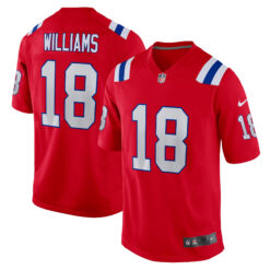 Kyle Williams New England Patriots Red Alternate Game Jersey - All Stitched