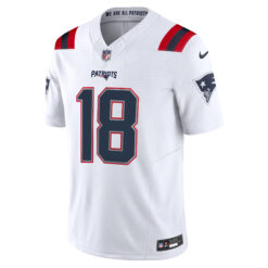 Alternative view of Kyle Williams New England Patriots White Road Vapor F.U.S.E Limited Jersey - All Stitched