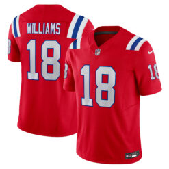 Kyle Williams New England Patriots Red Alternate Vapor F.U.S.E Limited Jersey - All Stitched