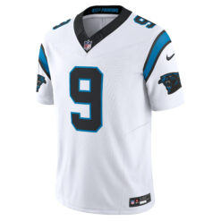 Alternative view of Bryce Young Carolina Panthers White Road Vapor F.U.S.E Limited Jersey - All Stitched