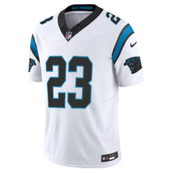 Alternative view of Trevor Etienne Carolina Panthers White Road Vapor F.U.S.E Limited Jersey - All Stitched