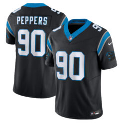Julius Peppers Carolina Panthers Black Home Vapor F.U.S.E Limited Jersey - All Stitched