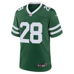 Alternative view of Curtis Martin New York Jets Green Home Game Jersey - All Stitched