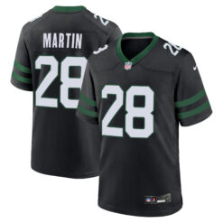 Curtis Martin New York Jets Black Alternate Game Jersey - All Stitched