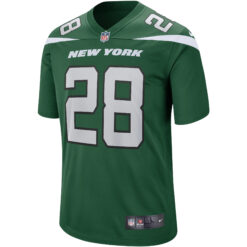 Alternative view of Curtis Martin New York Jets Green Home Jersey - All Stitched