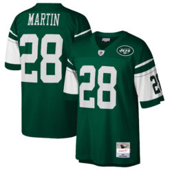 Curtis Martin New York Jets Green Legacy Jersey - All Stitched