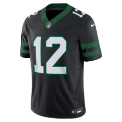 Alternative view of Joe Namath New York Jets Black Alternate Vapor F.U.S.E Limited Jersey - All Stitched