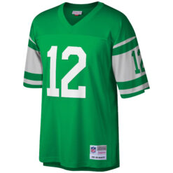 Alternative view of Joe Namath New York Jets Green Legacy Jersey - All Stitched