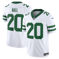 Breece Hall New York Jets White Road Vapor F.U.S.E Limited Jersey - All Stitched