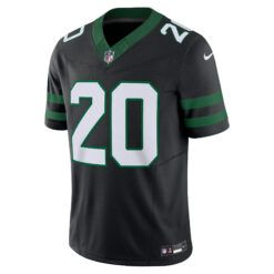 Alternative view of Breece Hall New York Jets Black Alternate Vapor F.U.S.E Limited Jersey - All Stitched