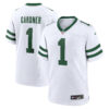 Ahmad Sauce Gardner New York Jets White Road Game Jersey - All Stitched