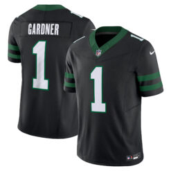 Ahmad Sauce Gardner New York Jets Black Alternate Vapor F.U.S.E Limited Jersey - All Stitched