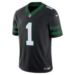 Alternative view of Ahmad Sauce Gardner New York Jets Black Alternate Vapor F.U.S.E Limited Jersey - All Stitched