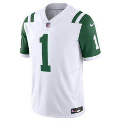 Alternative view of Ahmad Sauce Gardner New York Jets White Classic Alternate Vapor F.U.S.E Limited Jersey - All Stitched