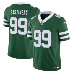 Mark Gastineau New York Jets Green Home Vapor F.U.S.E Limited Jersey - All Stitched