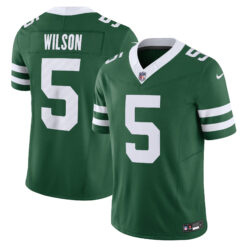 Garrett Wilson New York Jets Green Home Vapor F.U.S.E Limited Jersey - All Stitched