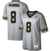Archie Manning New Orleans Saints Grey Legacy Jersey - All Stitched