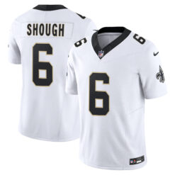 Tyler Shough New Orleans Saints White Road Vapor F.U.S.E Limited Jersey - All Stitched