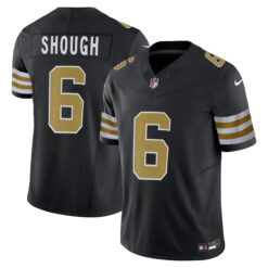 Tyler Shough New Orleans Saints Black Alternate Vapor F.U.S.E Limited Jersey - All Stitched