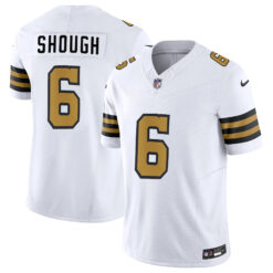Tyler Shough New Orleans Saints White Alternate Vapor F.U.S.E Limited Jersey - All Stitched