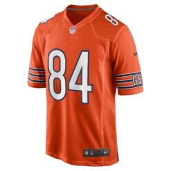 Alternative view of Colston Loveland Chicago Bears Orange Alternate Game Jersey - All Stitched