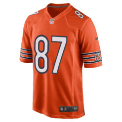 Alternative view of Luther Burden III Chicago Bears Orange Alternate Game Jersey - All Stitched
