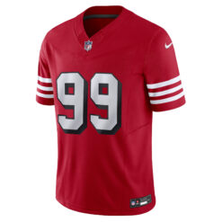 Alternative view of Alfred Collins San Francisco 49ers Scarlet Alternate Vapor F.U.S.E Limited Jersey - All Stitched